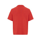 Maison Kitsuné Red Cotton T-Shirt
